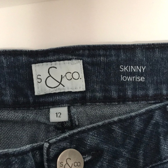 S&Co. stretch low-rise skinny jeans - Picture 3 of 6